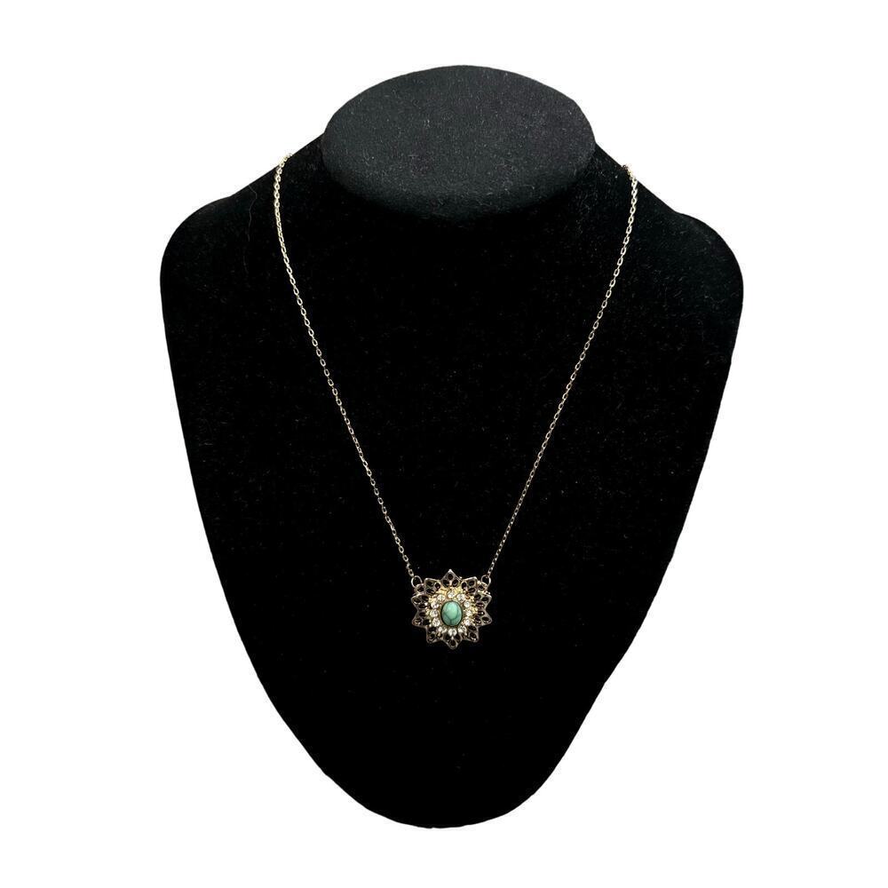 Nadine West Pendant Necklace in Gold​​​​